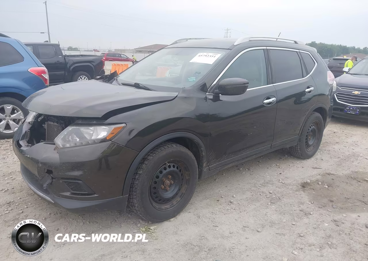 2016 Nissan Rogue S VIN:5N1AT2MT1GC774676 - 2