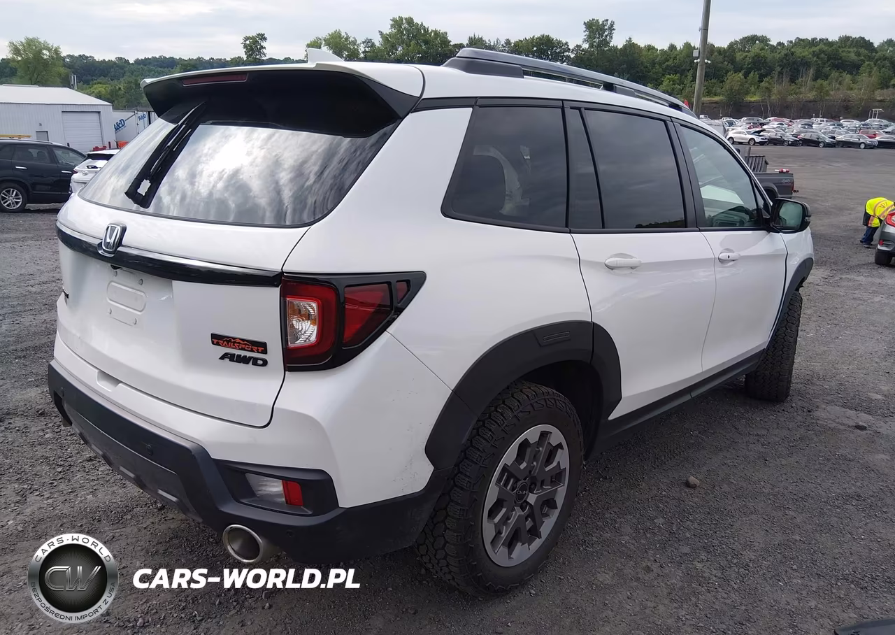 2025 Honda Passport Awd Trailsport VIN:5FNYF8H68SB013589 - 4