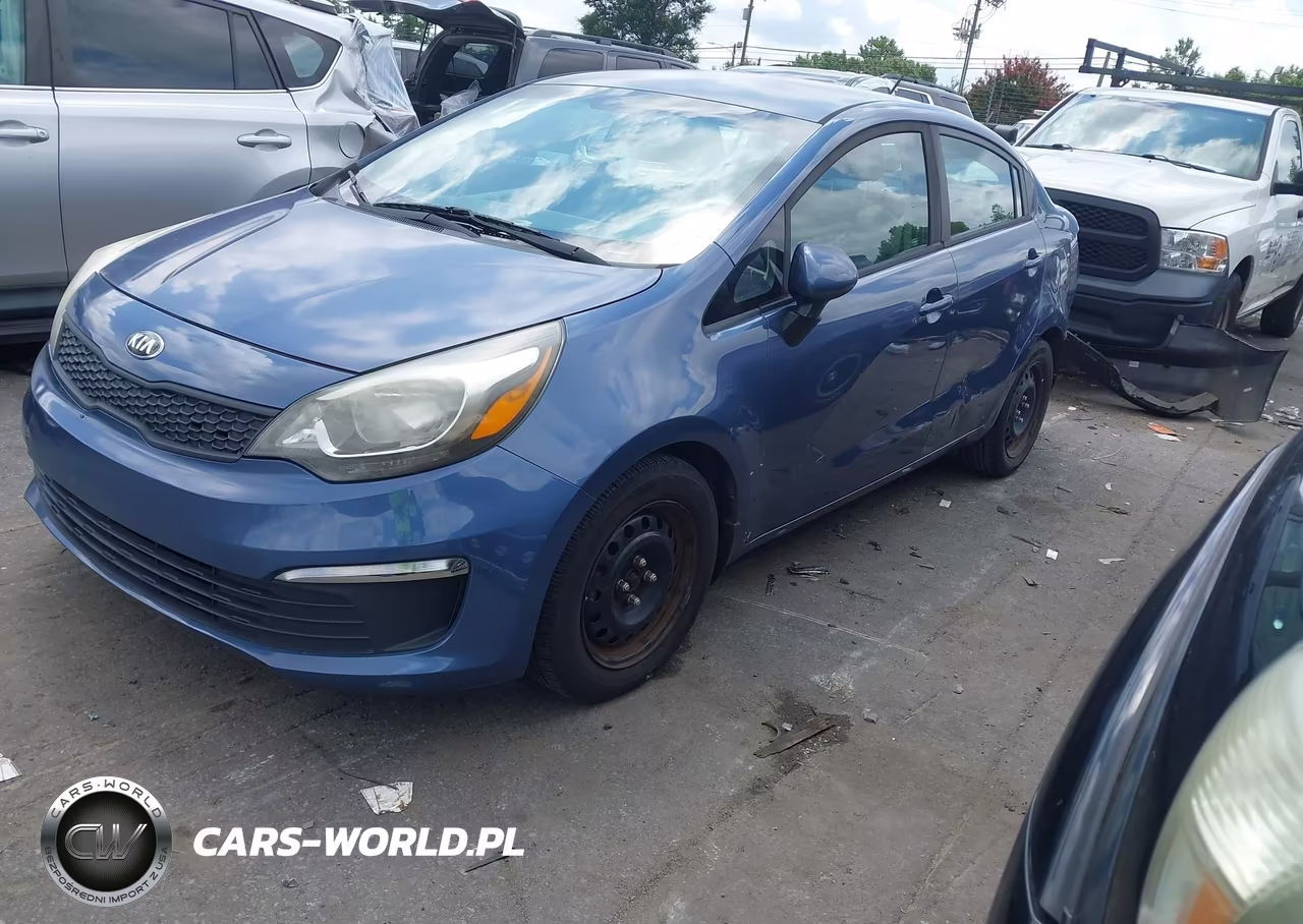 2016 Kia Rio Lx VIN:KNADM4A38G6664136 - 2