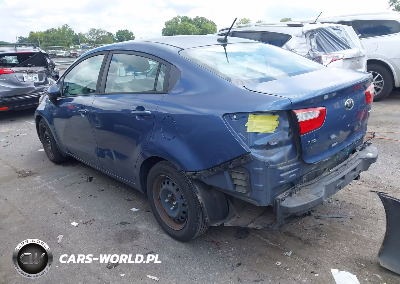 2016 Kia Rio Lx VIN:KNADM4A38G6664136 - 3