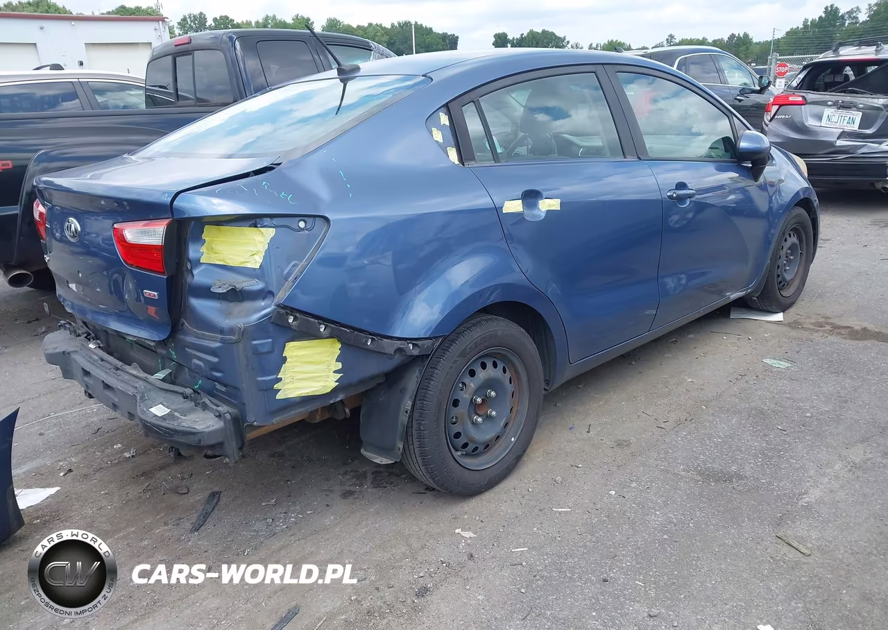 2016 Kia Rio Lx VIN:KNADM4A38G6664136 - 4