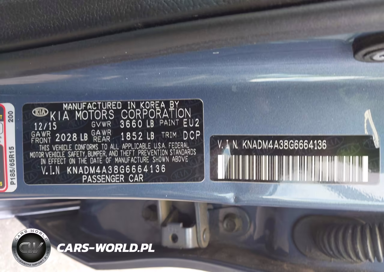 2016 Kia Rio Lx VIN:KNADM4A38G6664136 - 9