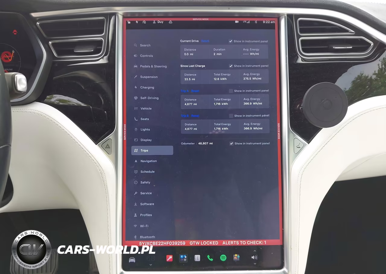 2017 Tesla Model X VIN:5YJXCBE22HF039259 - 7
