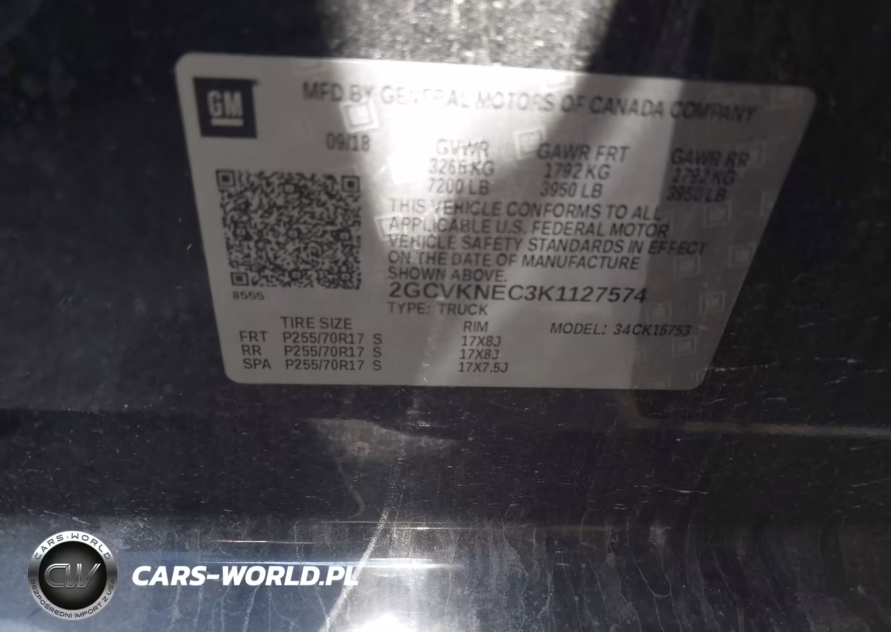 2019 Chevrolet Silverado 1500 Ld Wt VIN:2GCVKNEC3K1127574 - 9