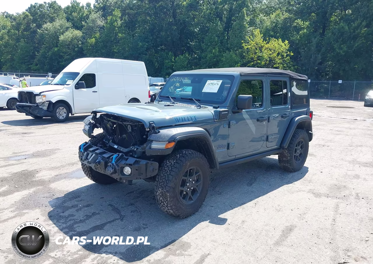 2024 Jeep Wrangler 4Xe Willys 4Xe VIN:1C4RJXN62RW186483 - 2
