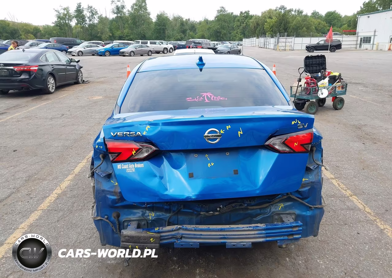 2020 Nissan Versa Sv Xtronic Cvt VIN:3N1CN8EV2LL815084 - 17
