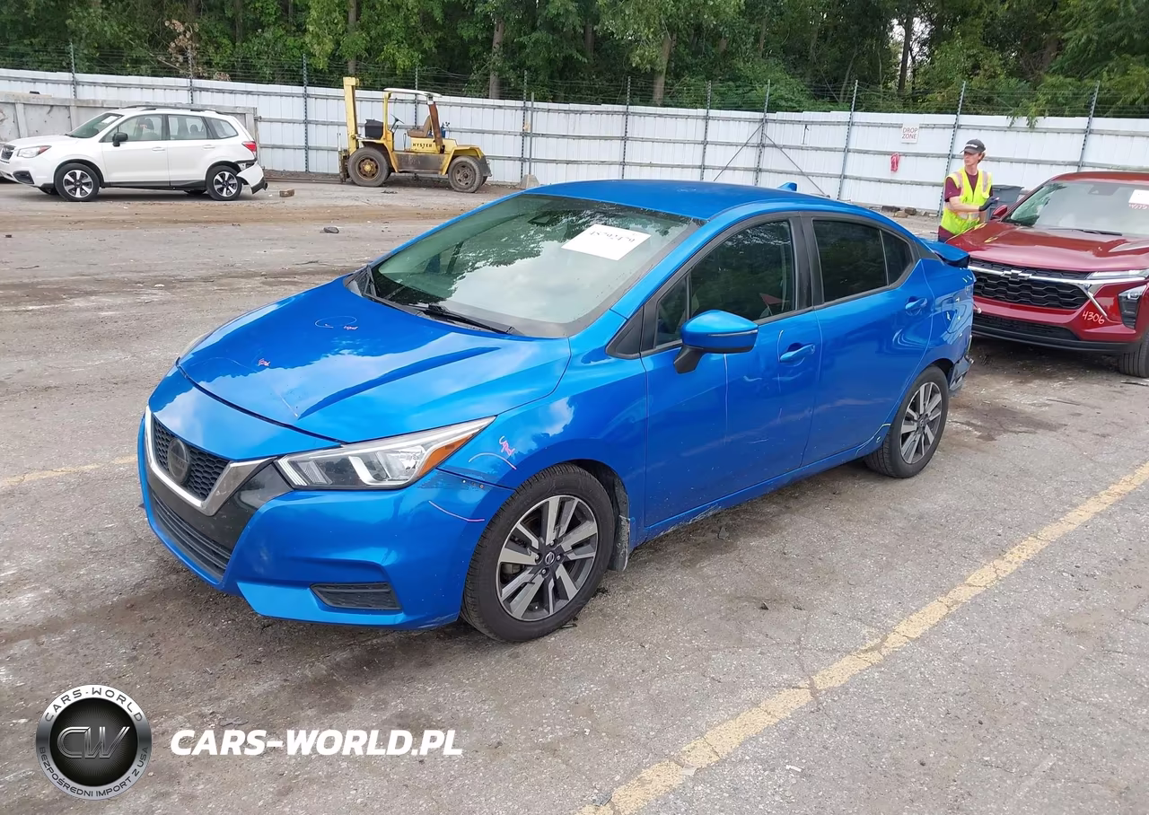 2020 Nissan Versa Sv Xtronic Cvt VIN:3N1CN8EV2LL815084 - 2