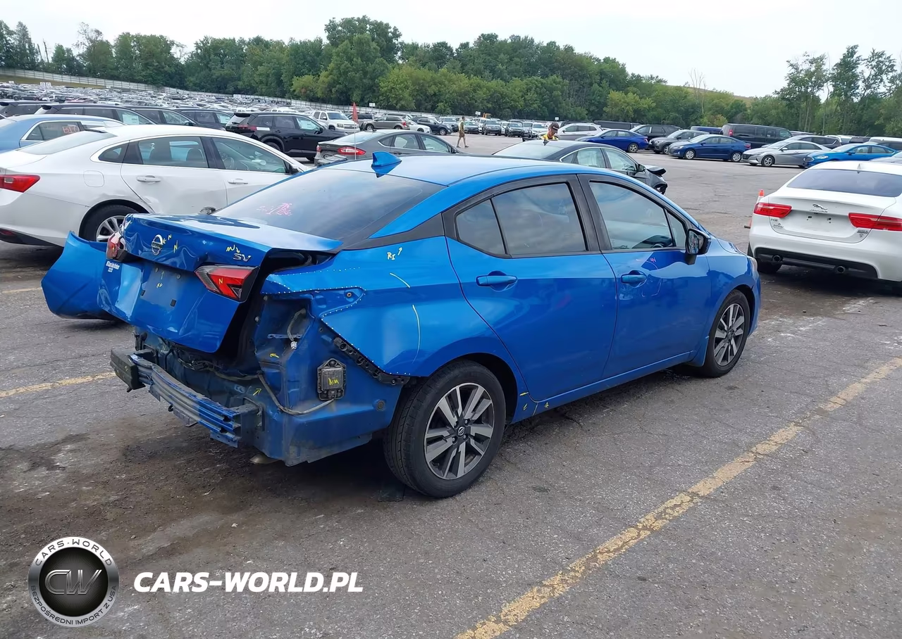 2020 Nissan Versa Sv Xtronic Cvt VIN:3N1CN8EV2LL815084 - 4