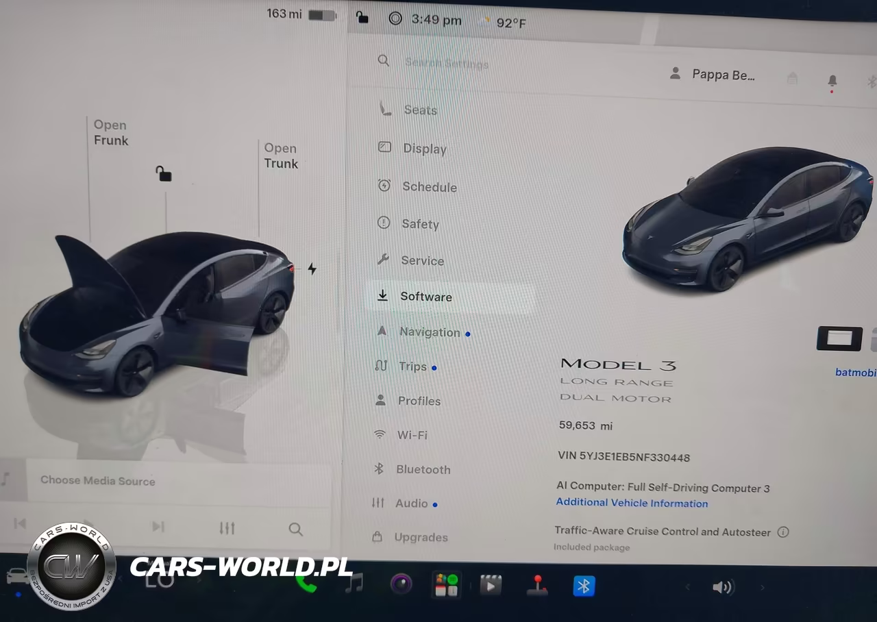 2022 Tesla Model 3 Long Range Dual Motor All-Wheel Drive VIN:5YJ3E1EB5NF330448 - 18