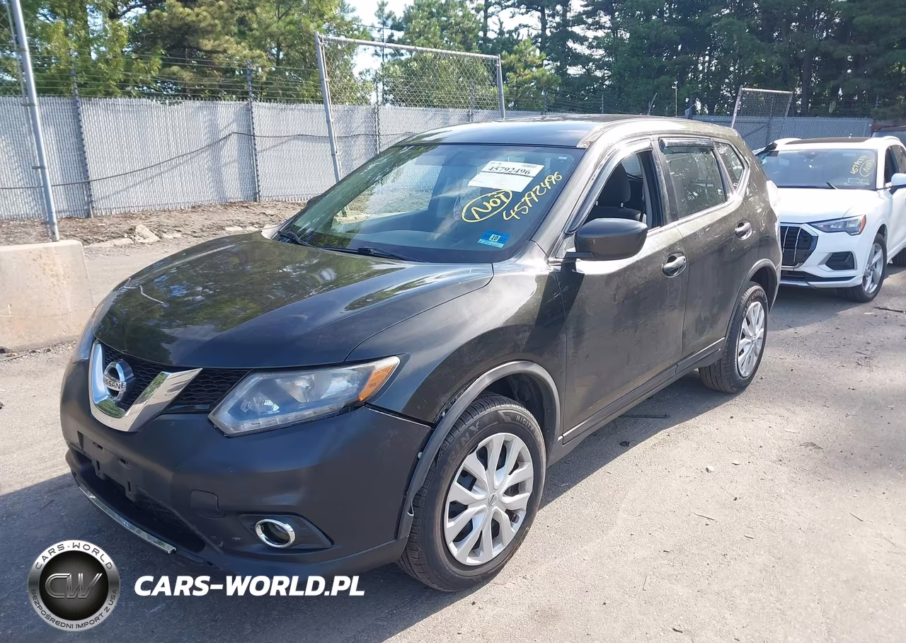2016 Nissan Rogue S-Sl-Sv VIN:KNMAT2MV0GP681808 - 2