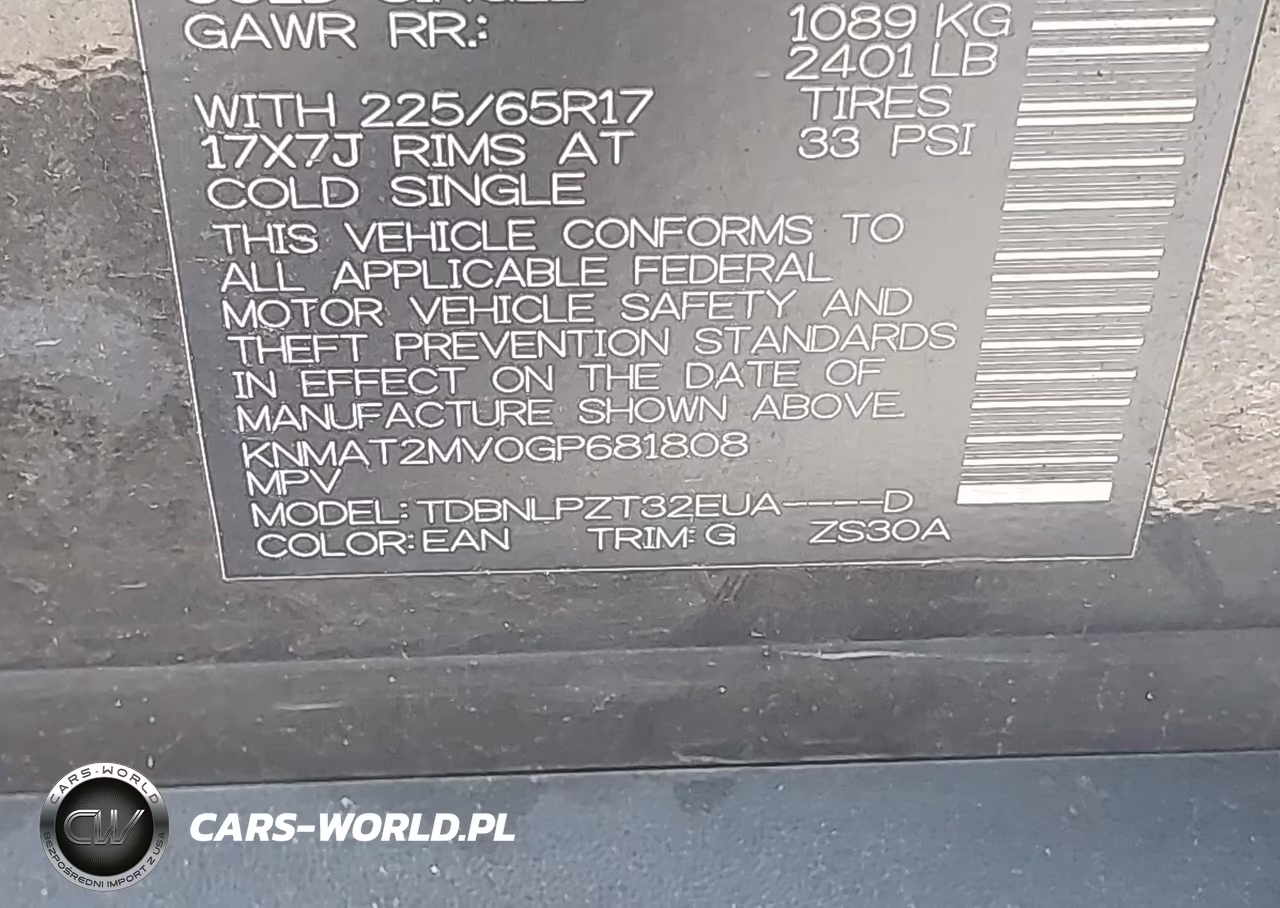2016 Nissan Rogue S-Sl-Sv VIN:KNMAT2MV0GP681808 - 9