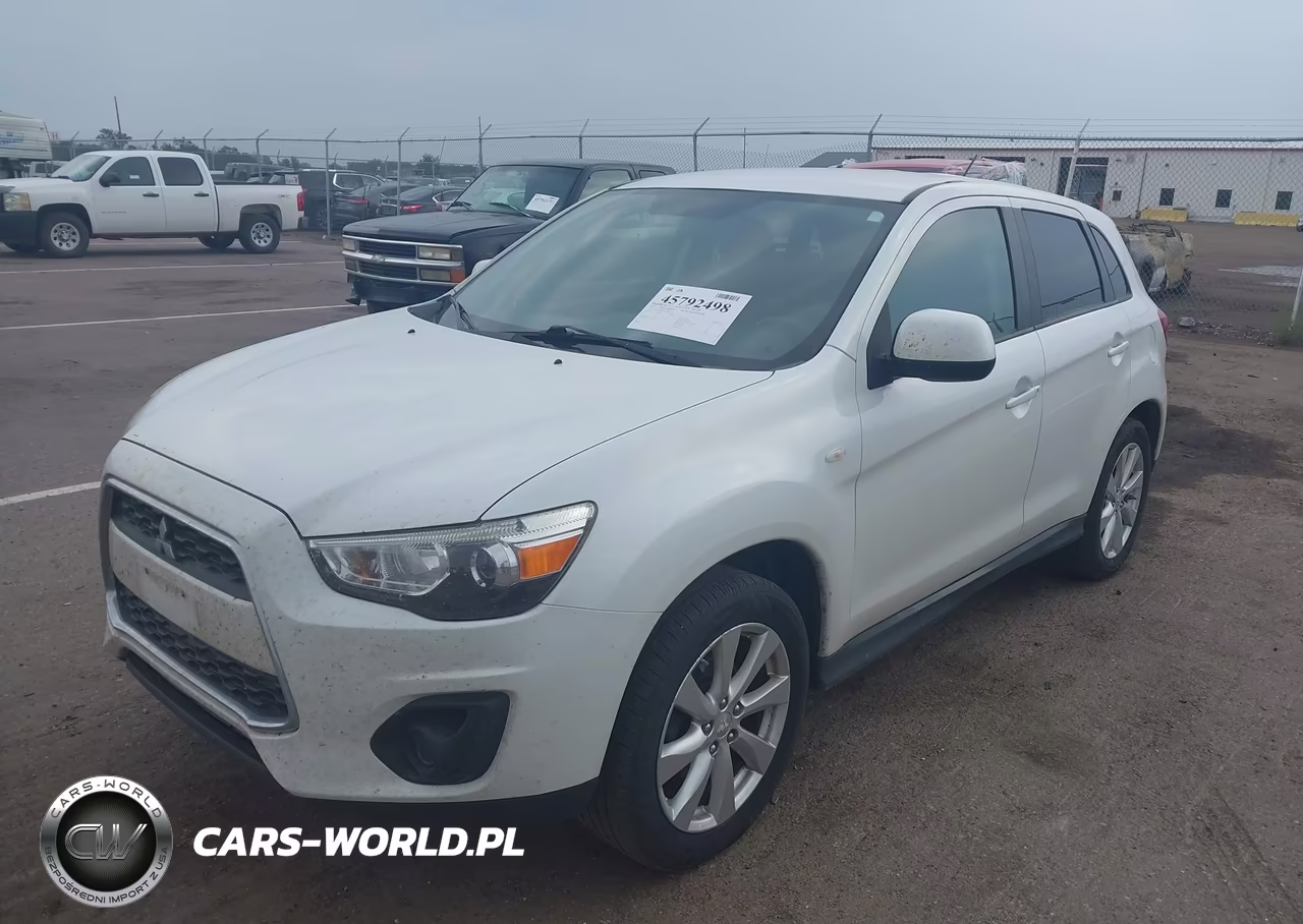 2013 Mitsubishi Outlander Sport Es VIN:4A4AR3AU8DE016252 - 2