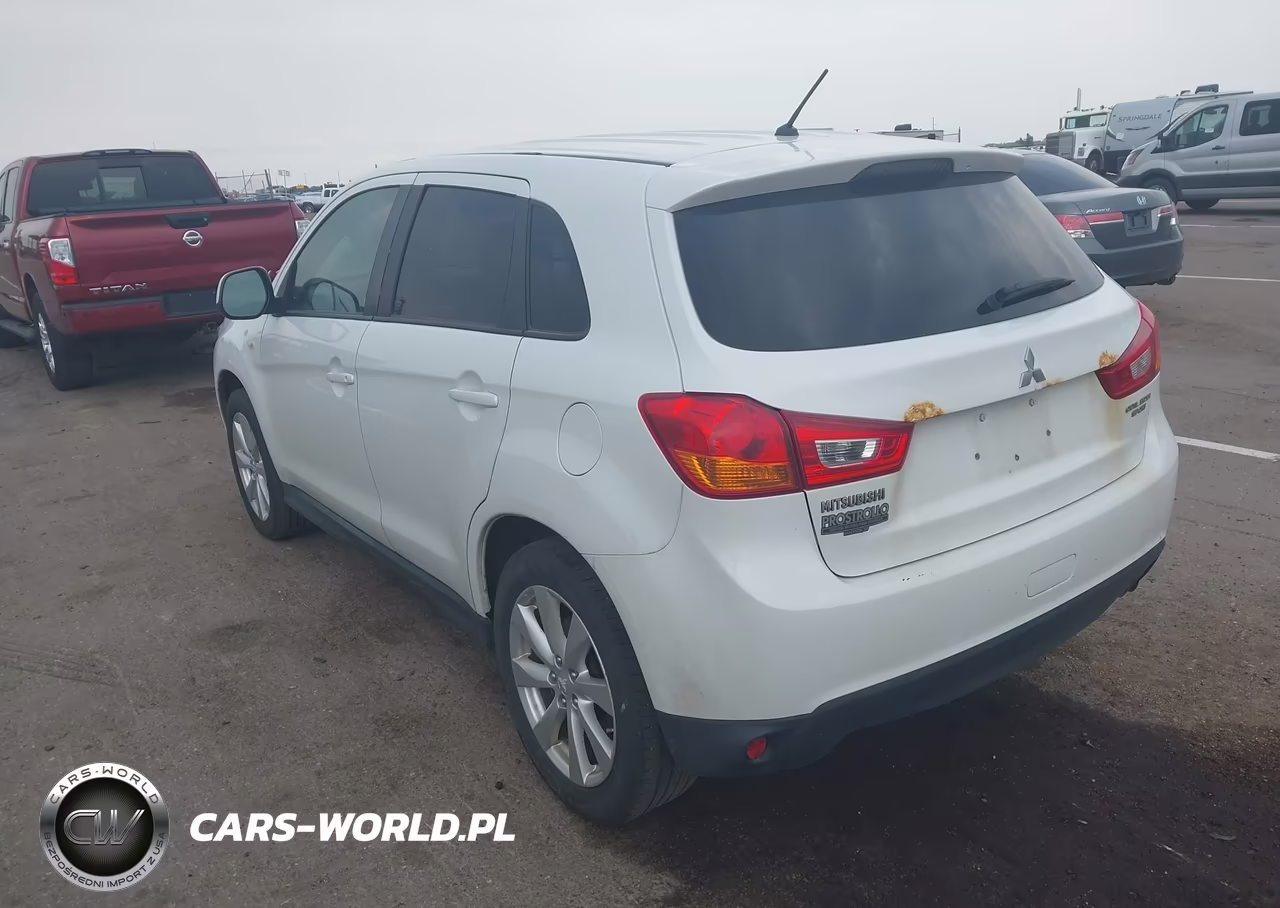2013 Mitsubishi Outlander Sport Es VIN:4A4AR3AU8DE016252 - 3