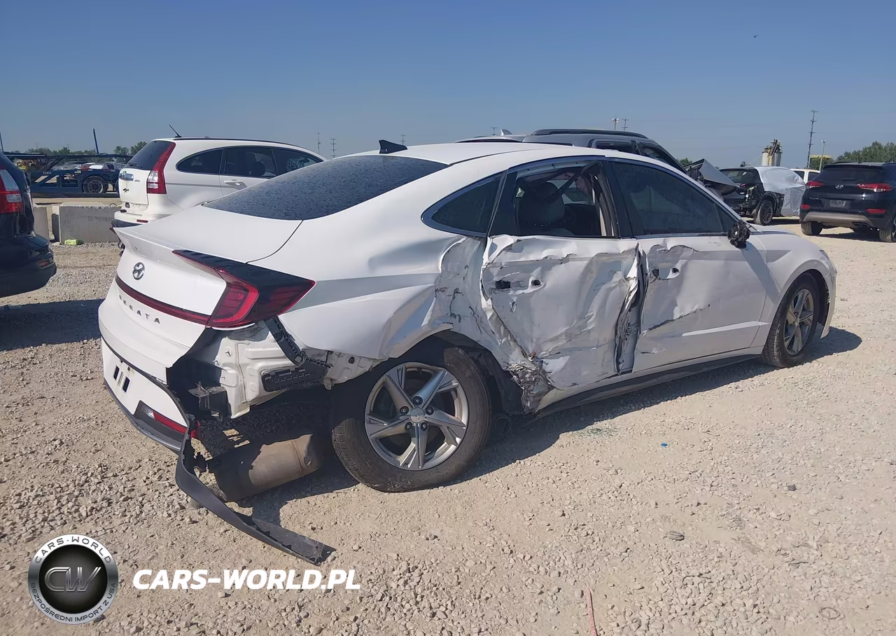 2021 Hyundai Sonata Se VIN:5NPEG4JA2MH125932 - 4