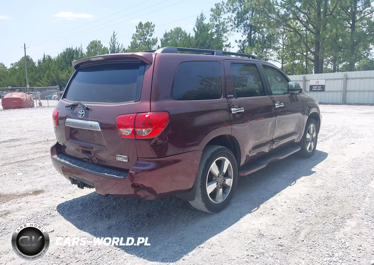 2008 Toyota Sequoia Limited 5.7L V8 VIN:5TDZY68A08S009340 - 4