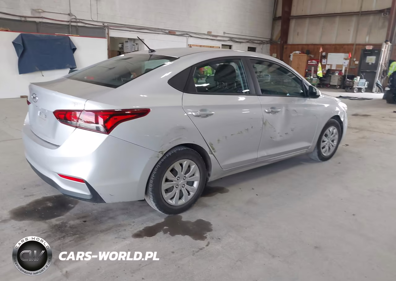 2022 Hyundai Accent Se VIN:3KPC24A68NE171577 - 4
