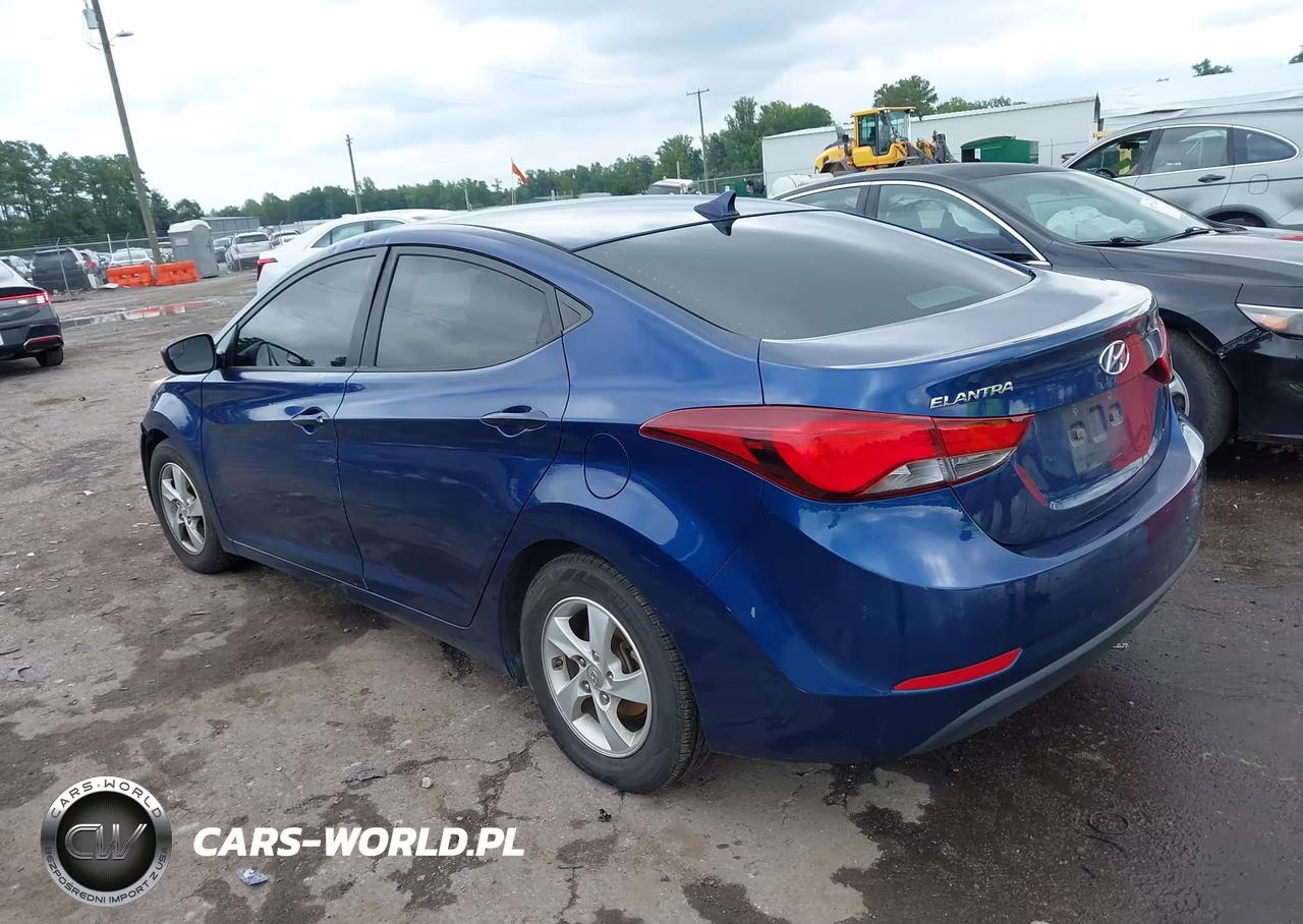 2015 Hyundai Elantra Se VIN:5NPDH4AE8FH609229 - 3