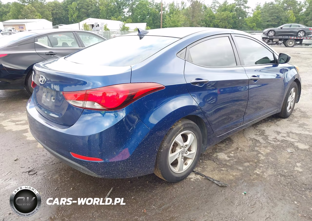 2015 Hyundai Elantra Se VIN:5NPDH4AE8FH609229 - 4