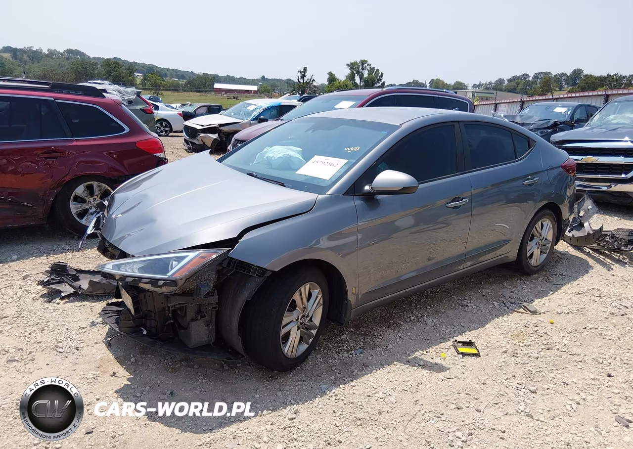 2019 Hyundai Elantra Sel VIN:KMHD84LF1KU825019 - 2