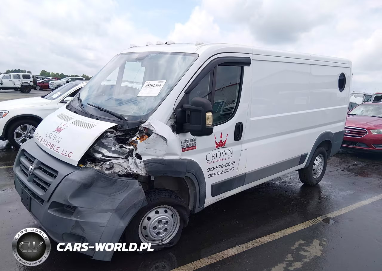 2016 Ram Promaster 1500 Low Roof VIN:3C6TRVAG6GE114167 - 2