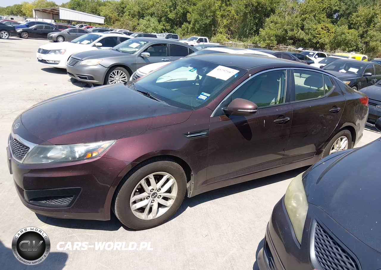 2011 Kia Optima Lx VIN:KNAGM4A79B5184315 - 2