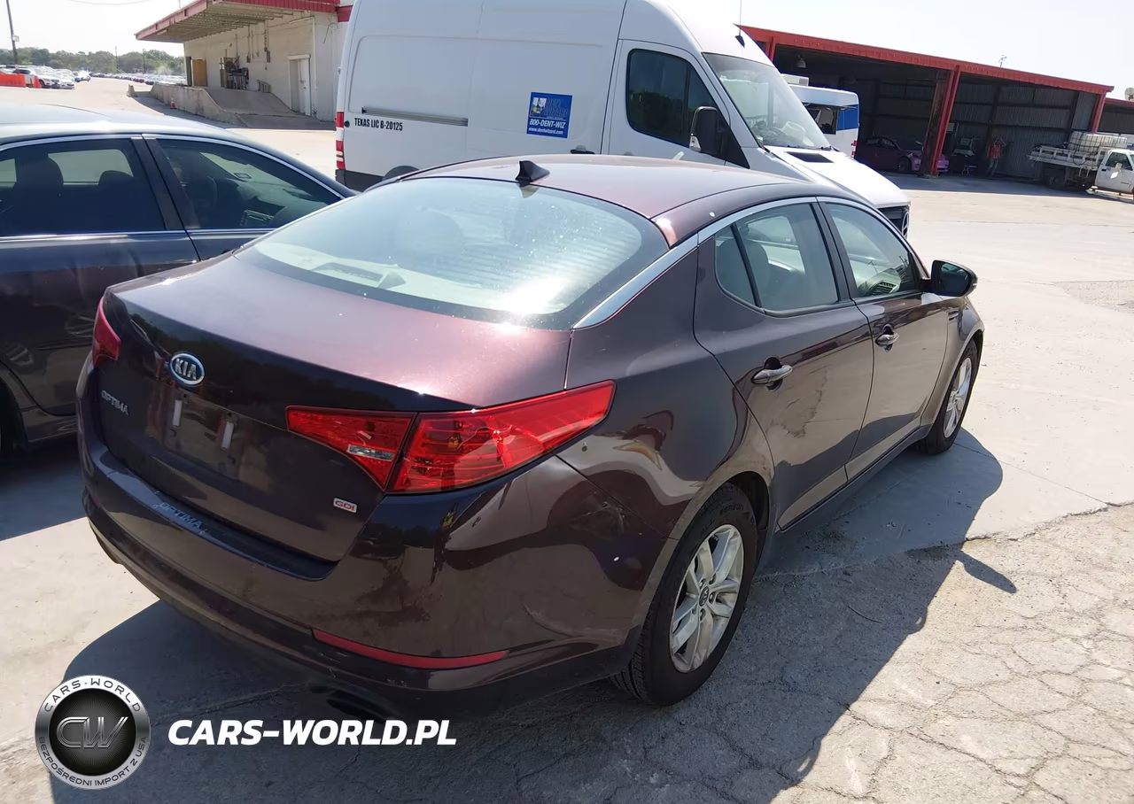 2011 Kia Optima Lx VIN:KNAGM4A79B5184315 - 4