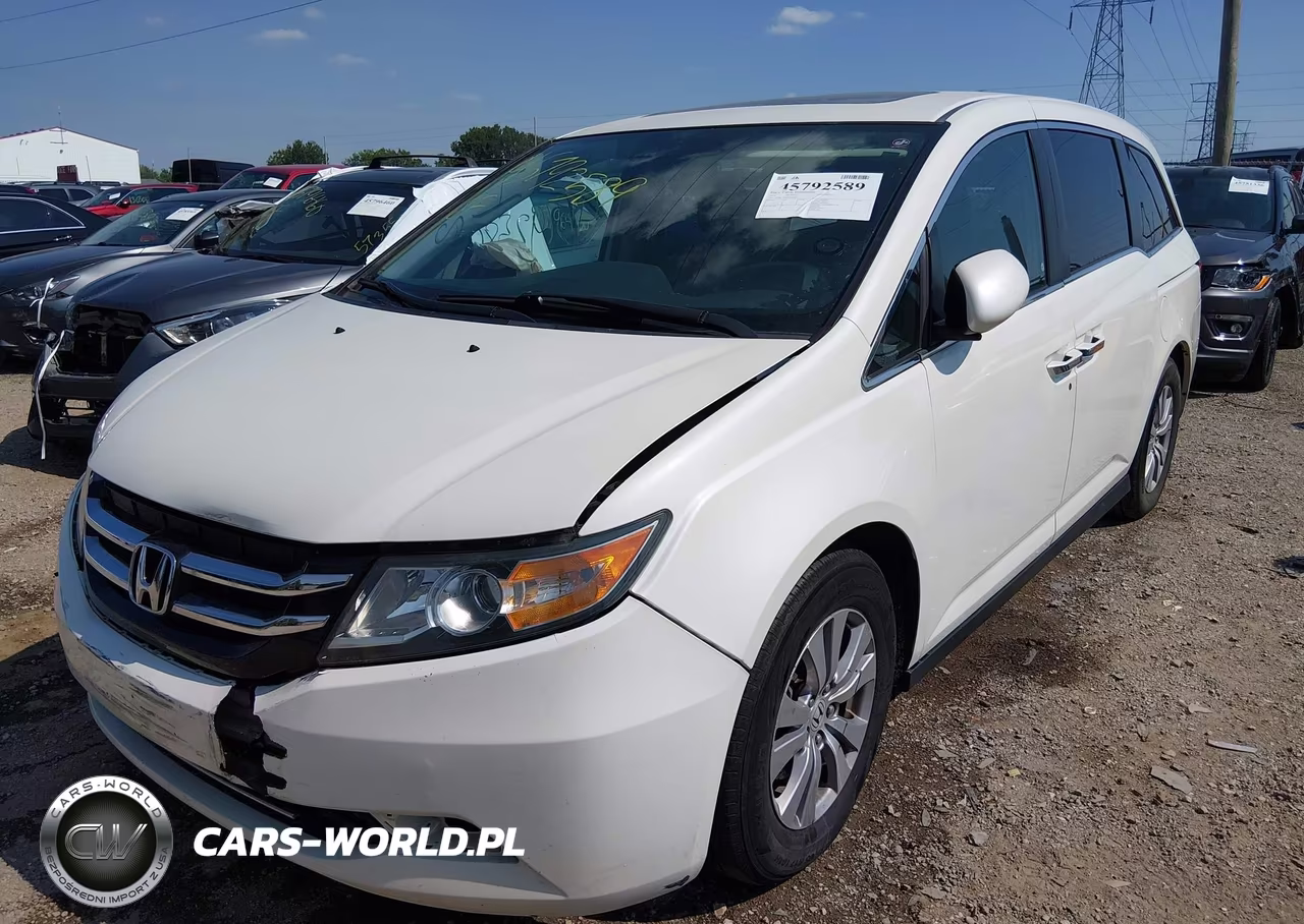 2016 Honda Odyssey Ex-L VIN:5FNRL5H61GB040832 - 2