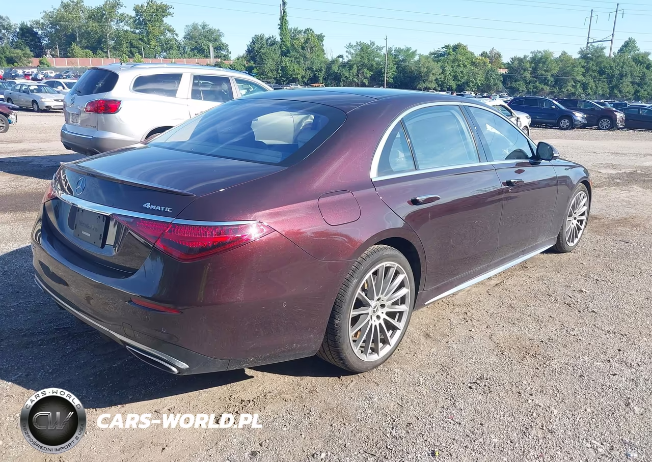2021 Mercedes-Benz S 580 4Matic VIN:W1K6G7GB1MA035531 - 4