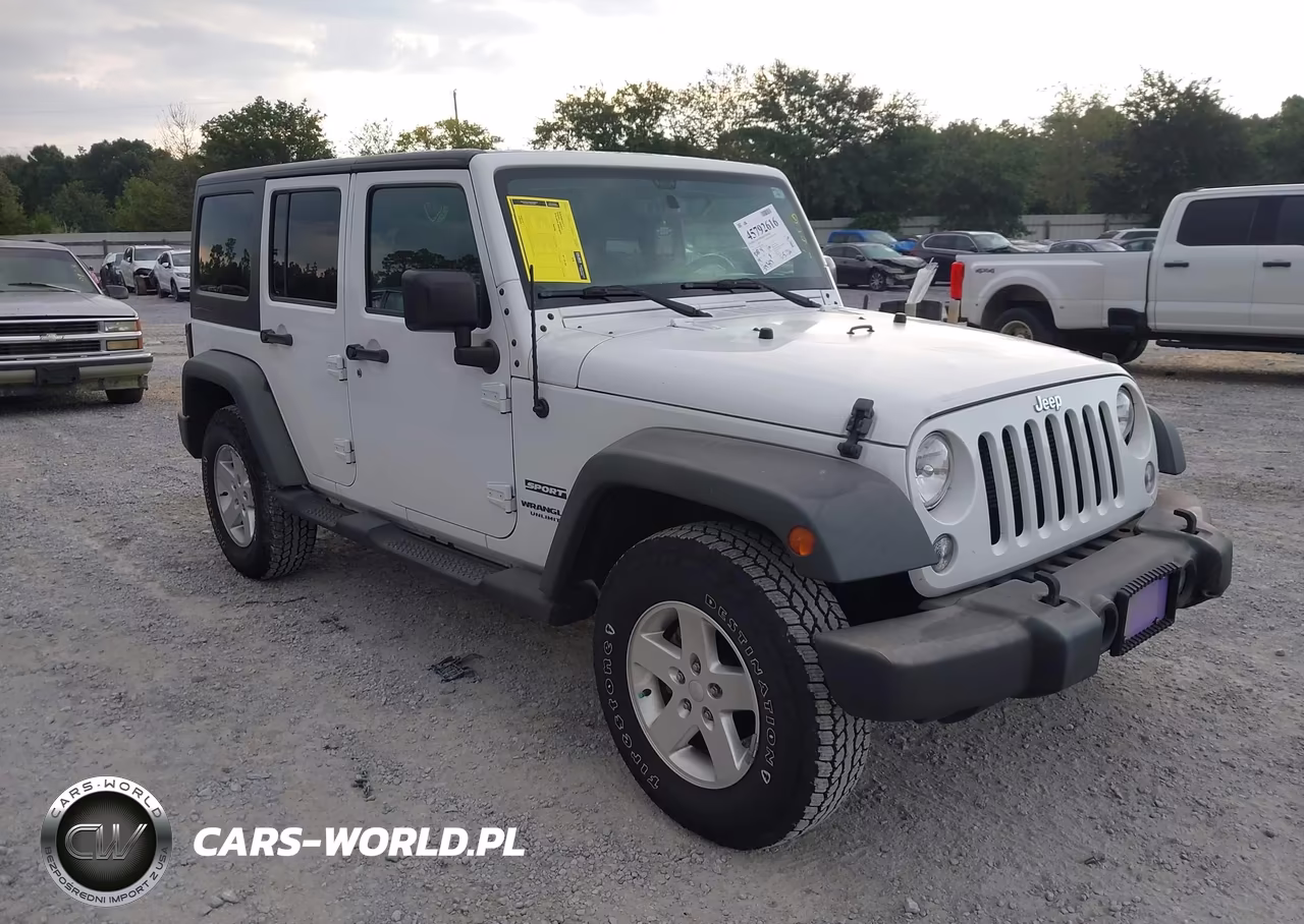 2016 Jeep Wrangler Unlimited Sport – zdjęcie 1 z 19