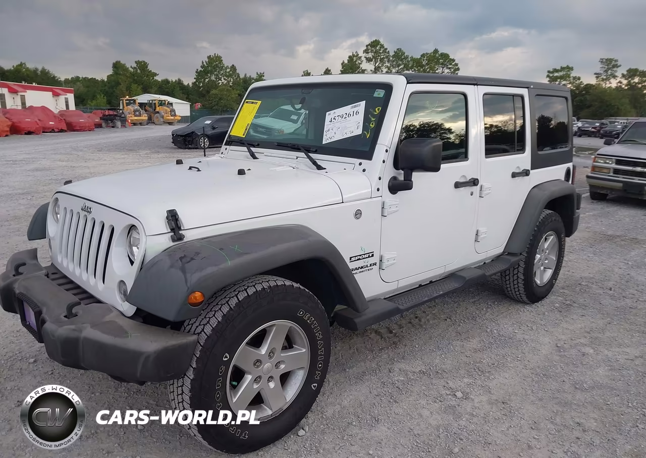 2016 Jeep Wrangler Unlimited Sport VIN:1C4BJWDG0GL196983 - 2