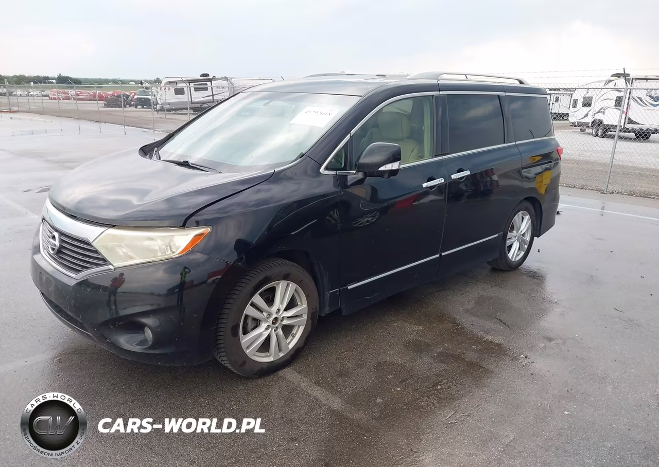 2013 Nissan Quest Le VIN:JN8AE2KP2D9064946 - 2