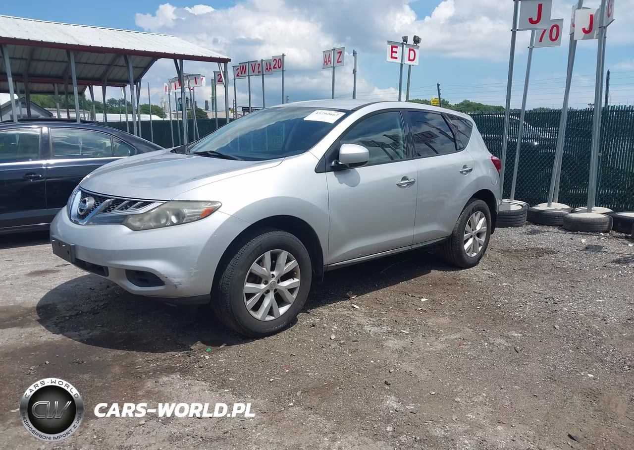 2012 Nissan Murano S VIN:JN8AZ1MU5CW108147 - 2