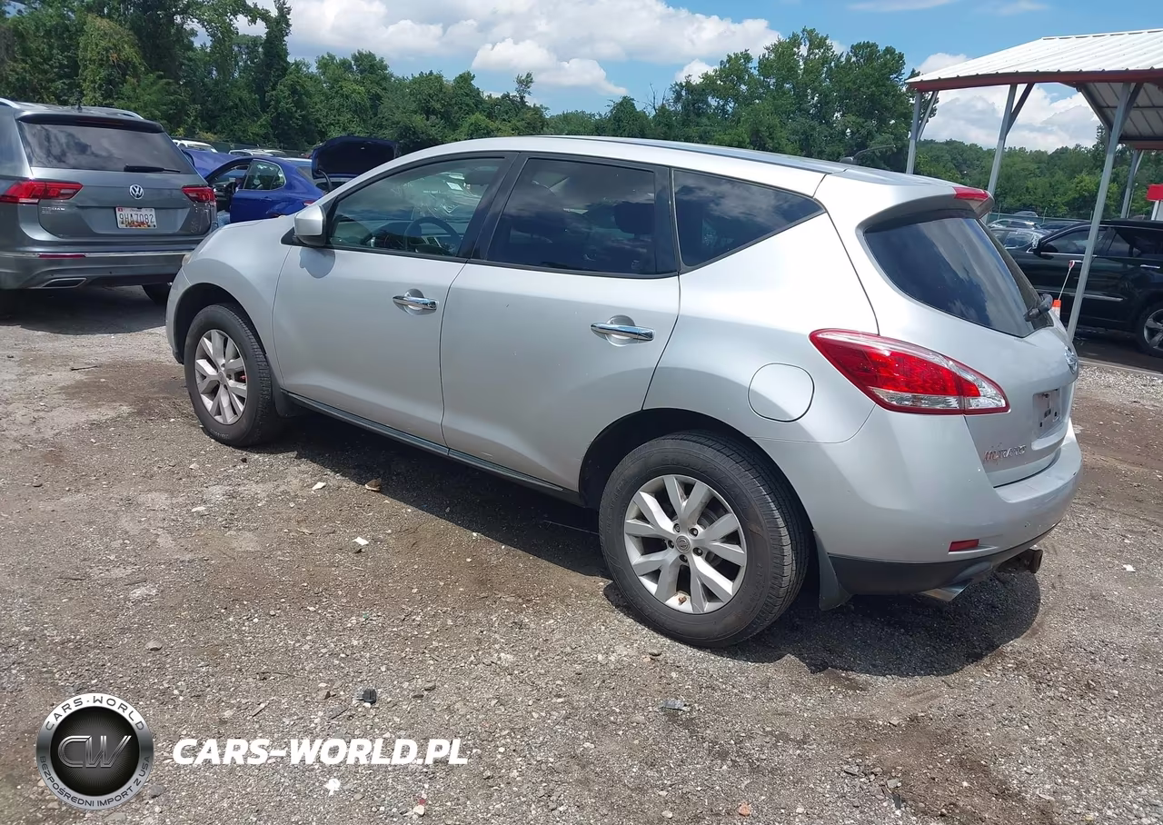2012 Nissan Murano S VIN:JN8AZ1MU5CW108147 - 3