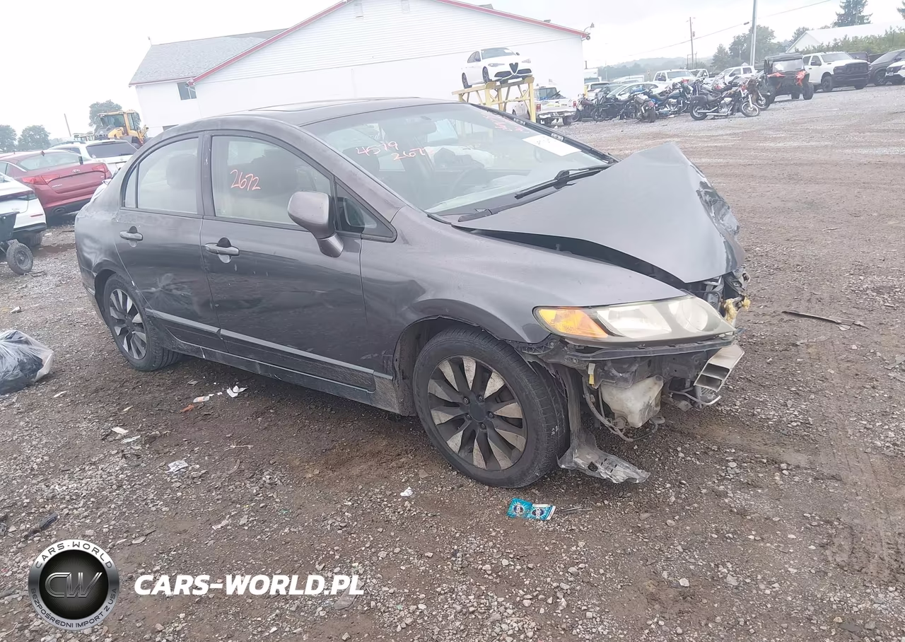 2009 Honda Civic Ex VIN:2HGFA168X9H530724 - 1