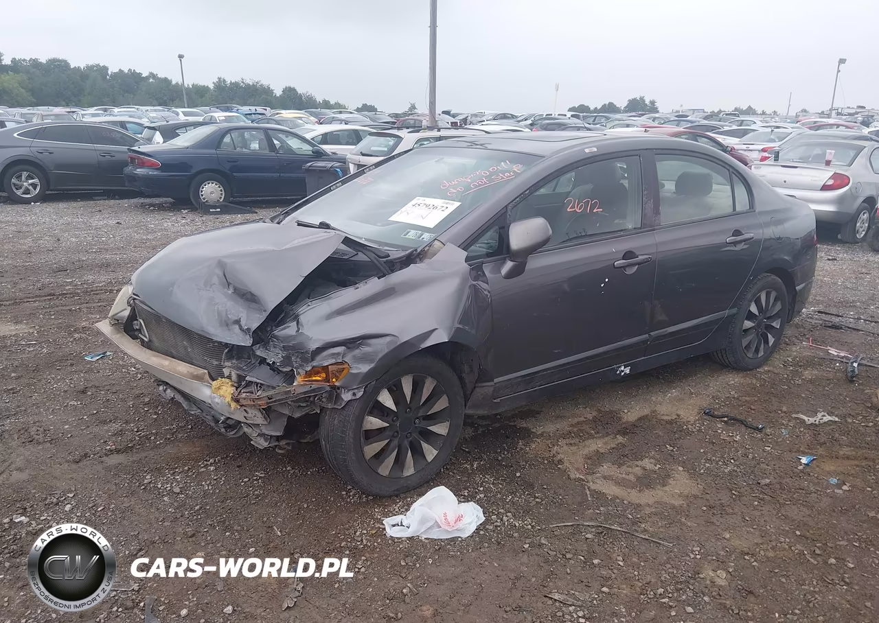 2009 Honda Civic Ex VIN:2HGFA168X9H530724 - 2