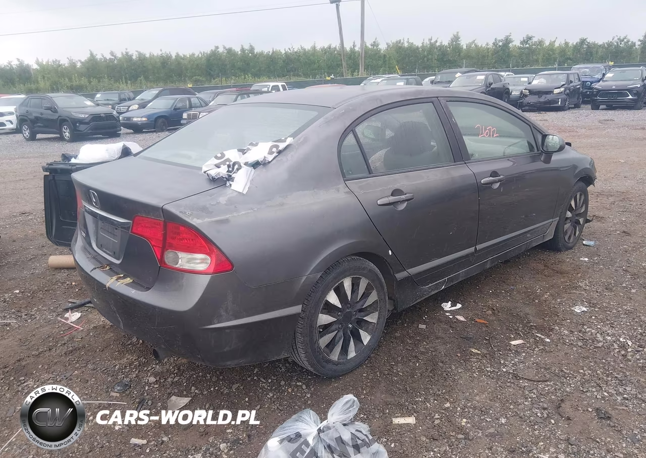 2009 Honda Civic Ex VIN:2HGFA168X9H530724 - 4