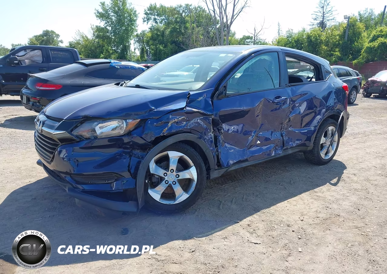 2017 Honda Hr-V Lx VIN:3CZRU5H36HG701800 - 2