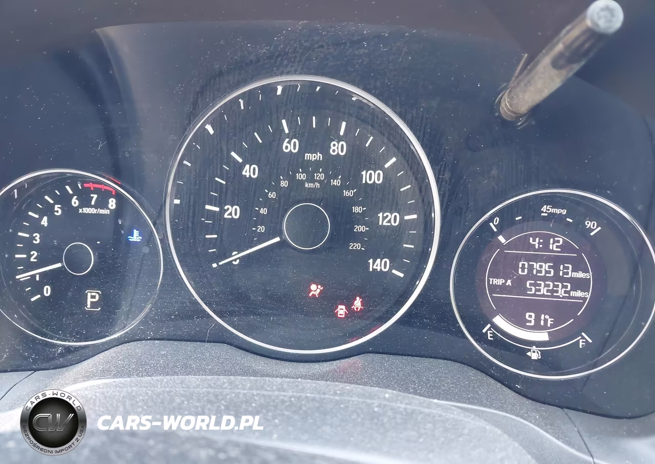2017 Honda Hr-V Lx VIN:3CZRU5H36HG701800 - 7