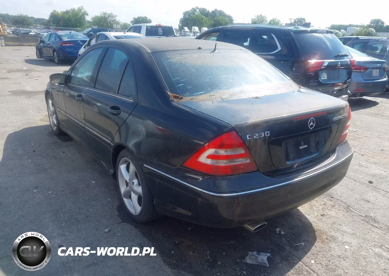 2005 Mercedes-Benz C 230 Kompressor Sport VIN:WDBRF40J75F687468 - 3