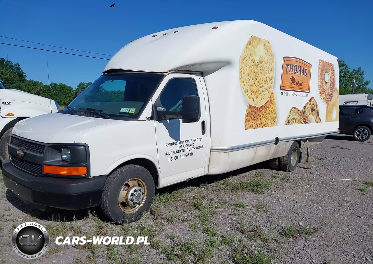 2016 Chevrolet Express Cutaway 3500 VIN:1GB3GTCG4G1340506 - 2
