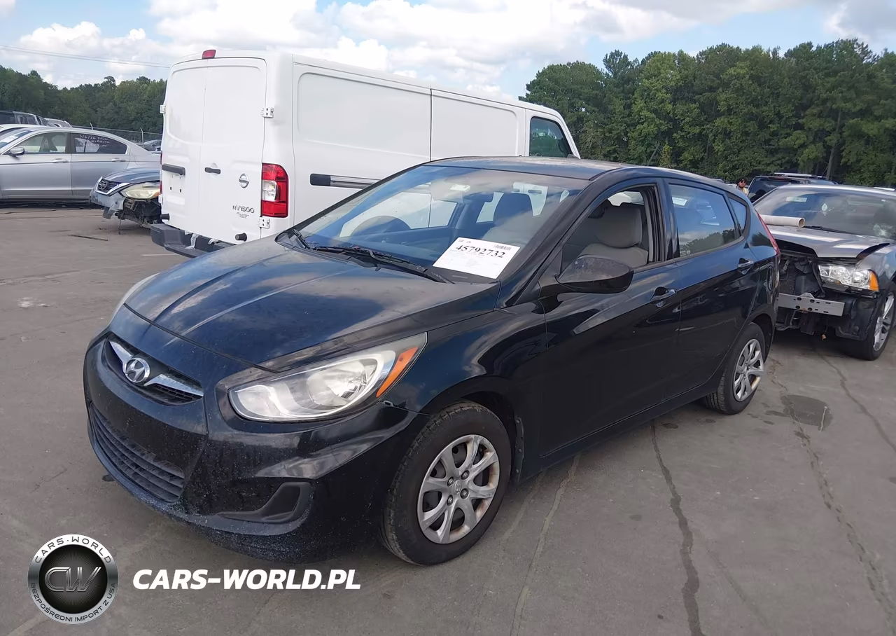 2012 Hyundai Accent Gs VIN:KMHCT5AEXCU032815 - 2