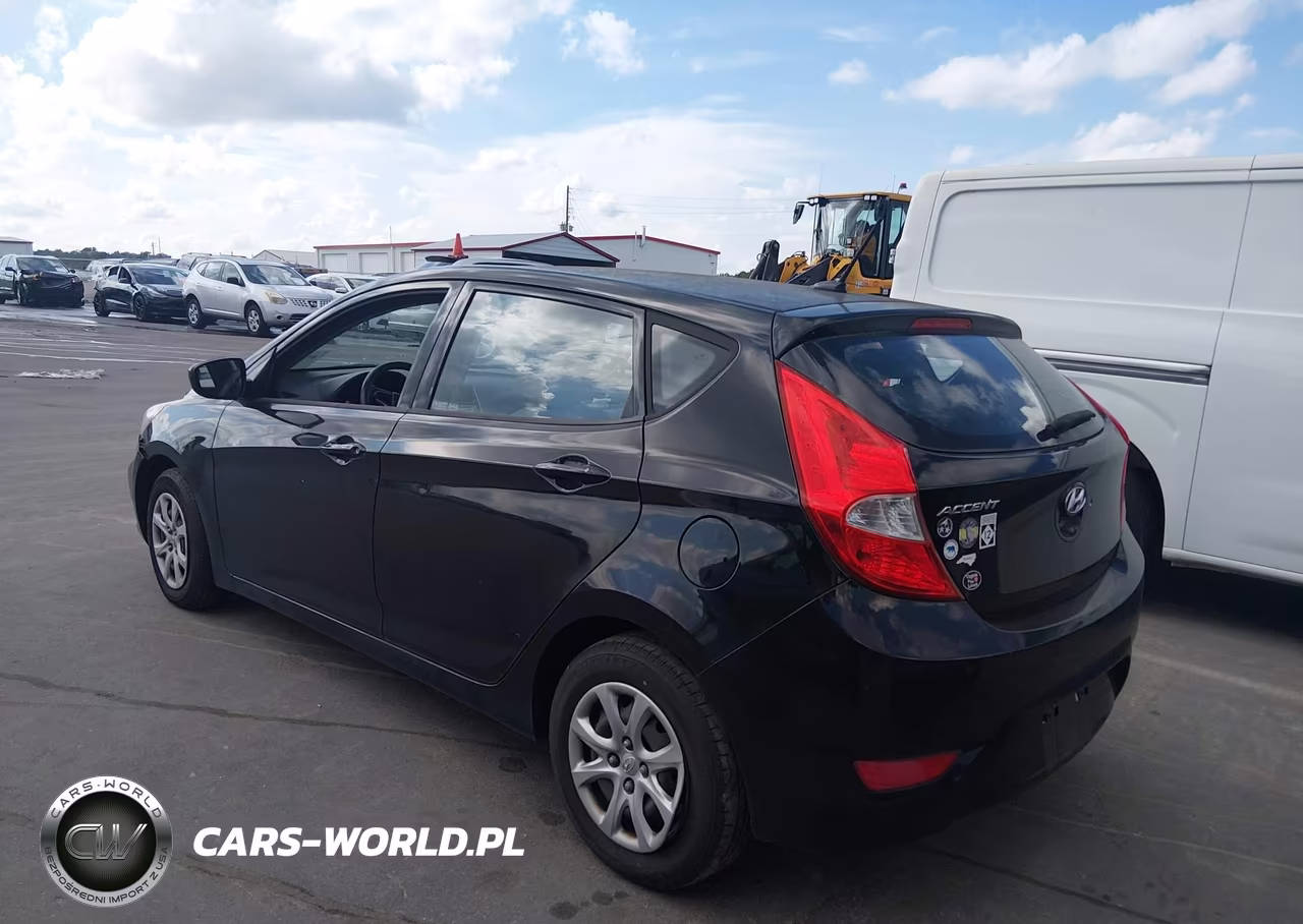 2012 Hyundai Accent Gs VIN:KMHCT5AEXCU032815 - 3