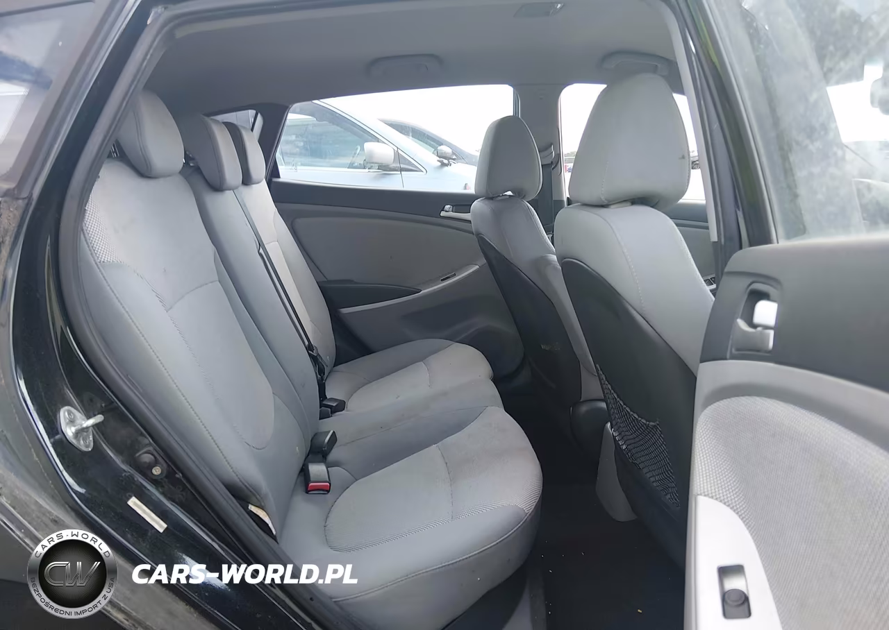 2012 Hyundai Accent Gs VIN:KMHCT5AEXCU032815 - 8