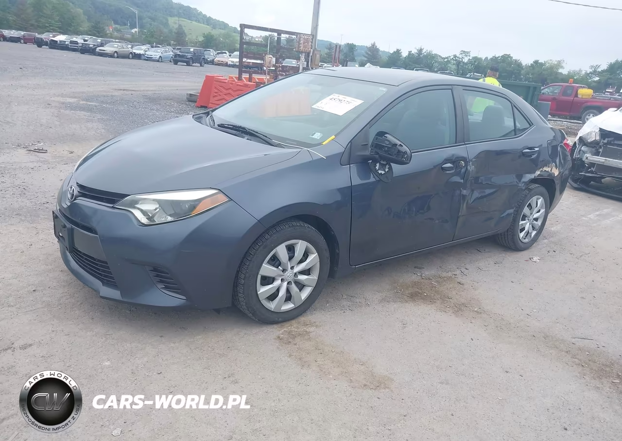2016 Toyota Corolla Le VIN:2T1BURHE4GC646076 - 2