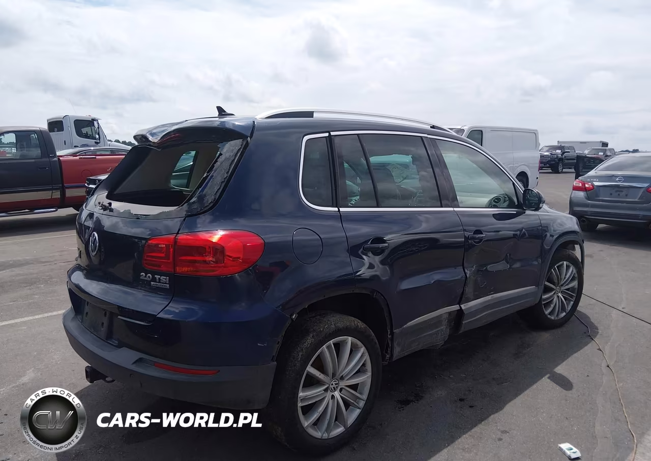2012 Volkswagen Tiguan Se VIN:WVGBV7AX9CW588427 - 4