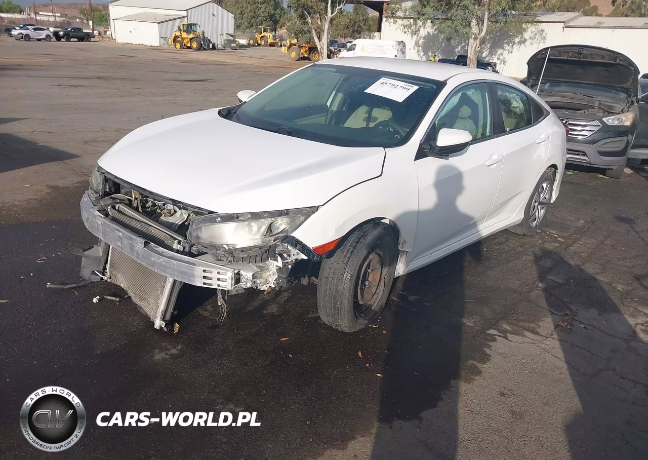 2018 Honda Civic Lx VIN:2HGFC2F54JH536478 - 2