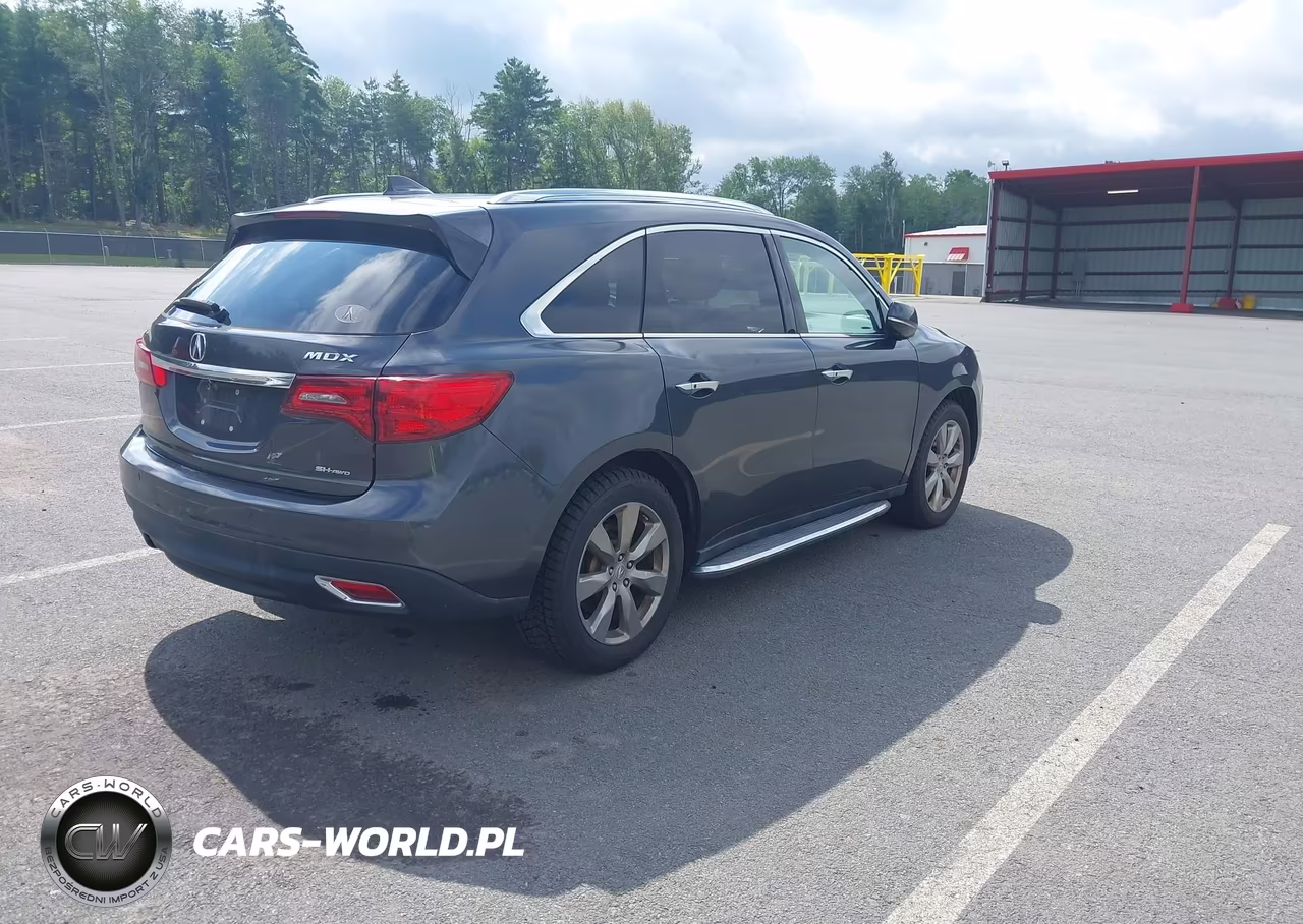 2015 Acura Mdx Advance Pkg W-Entertainment Pkg VIN:5FRYD4H84FB029146 - 4