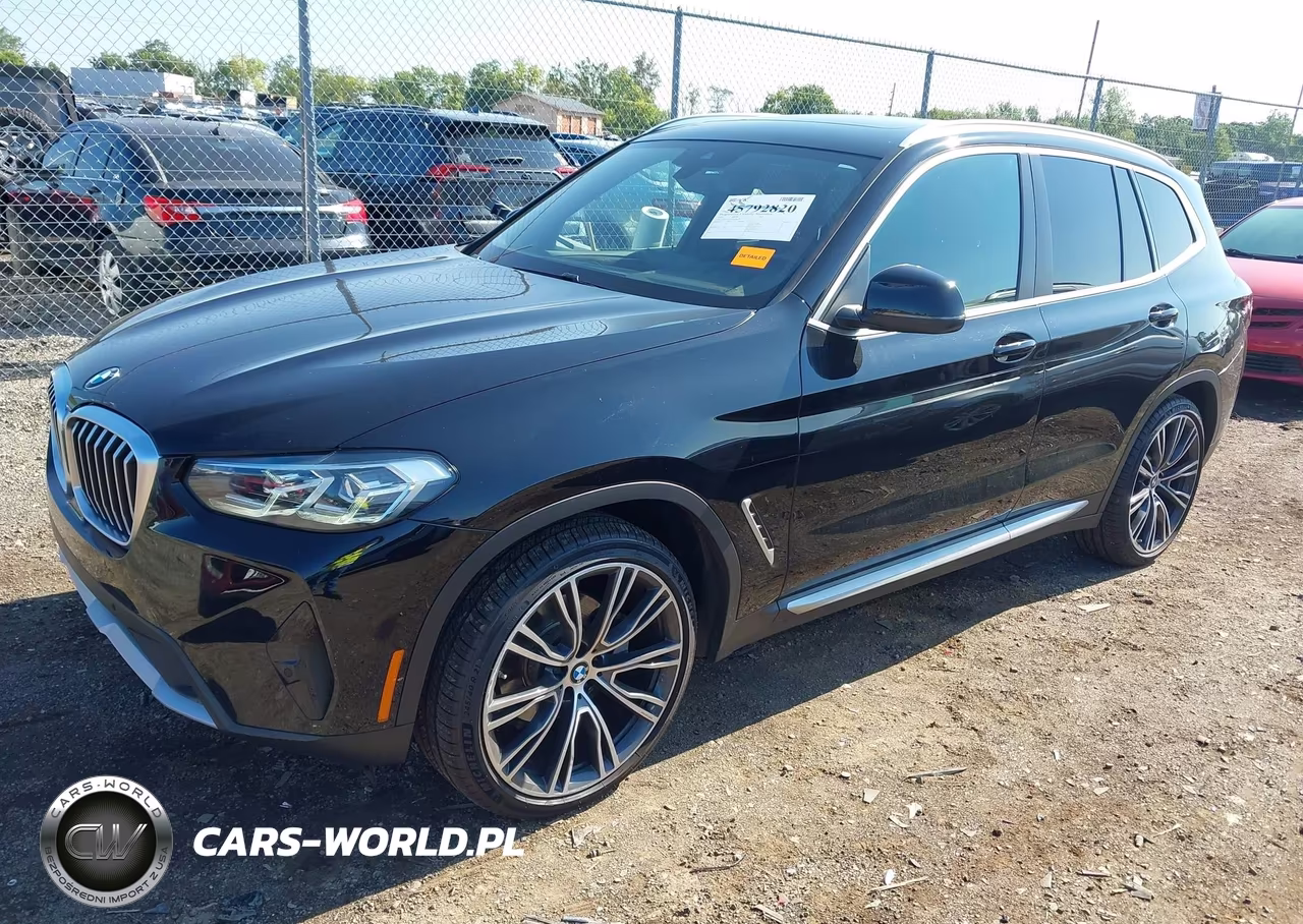 2022 BMW X3 xDrive30I VIN:5UX53DP02N9M23058 - 2