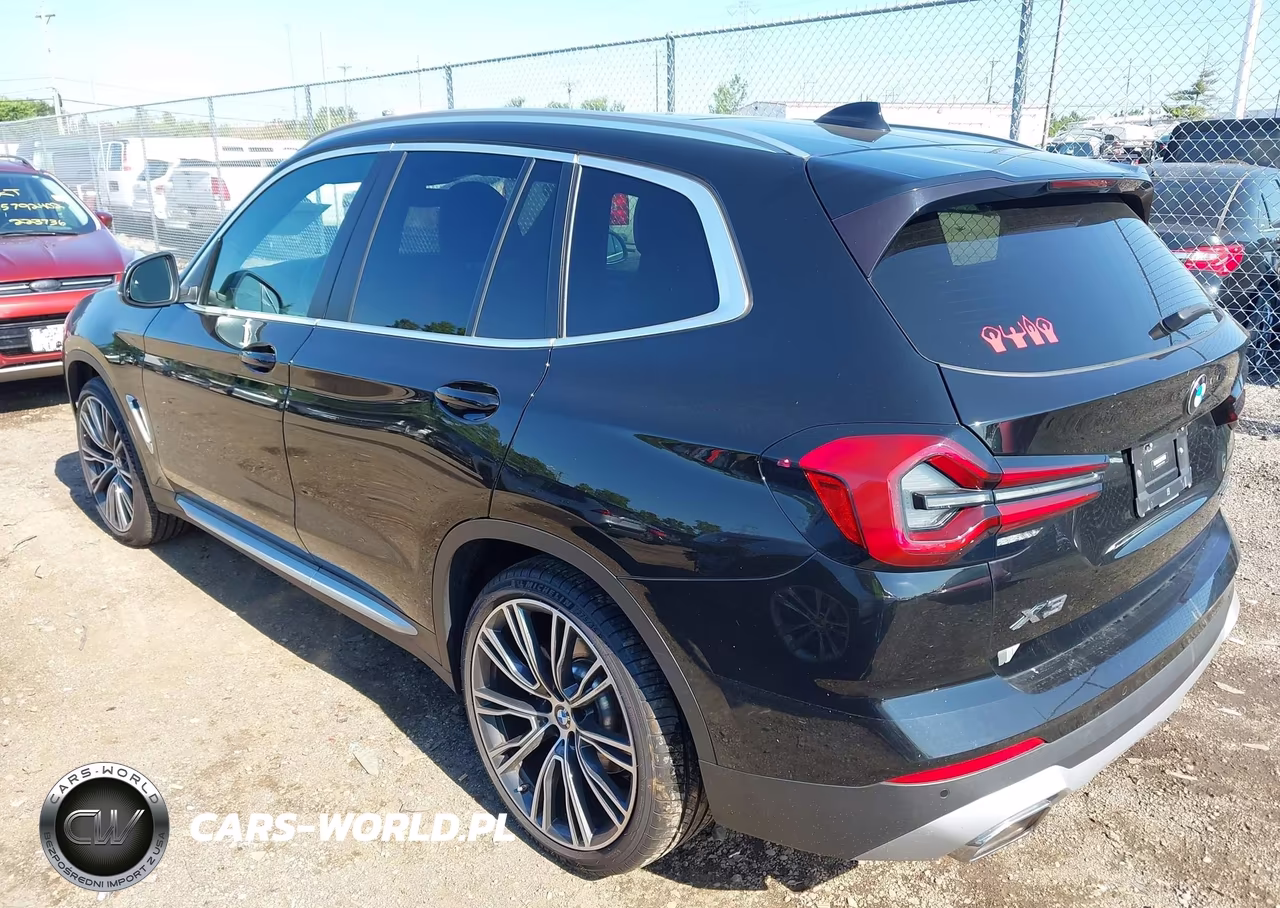 2022 BMW X3 xDrive30I VIN:5UX53DP02N9M23058 - 3