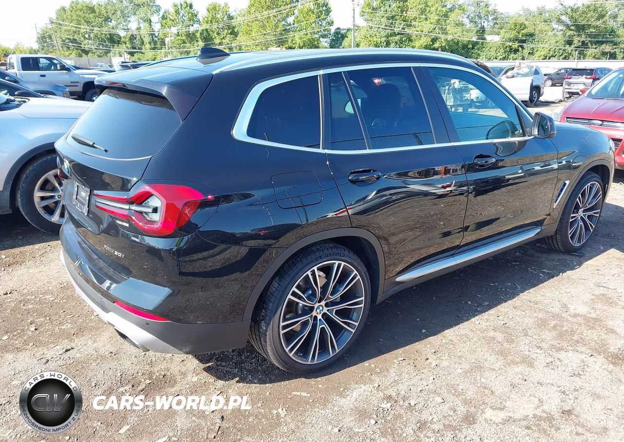 2022 BMW X3 xDrive30I VIN:5UX53DP02N9M23058 - 4